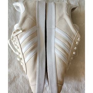 adidas originals off white suede gazelle og sneakers